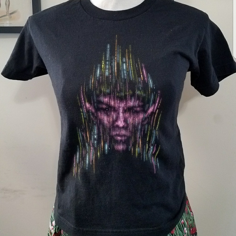 Spock Star Trek shirt Youth Large Women's S / XS